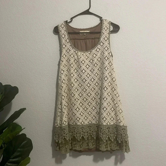 Anthropologie brand A’reve size medium lace dress - Picture 1 of 5
